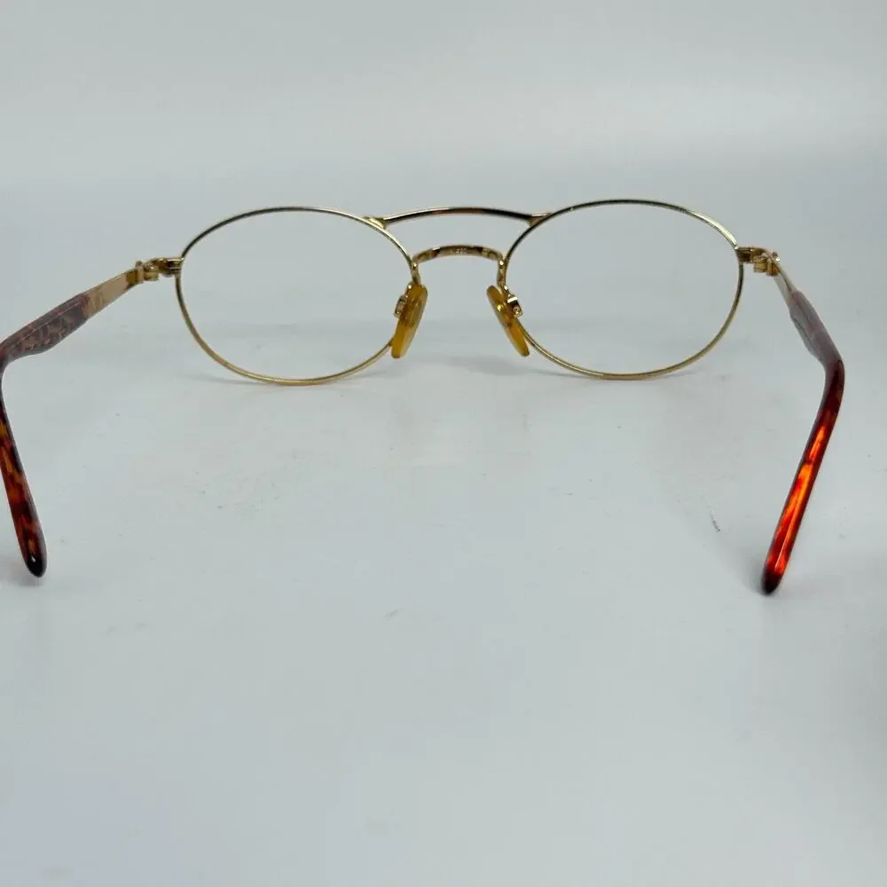 Sergio Tacchini S.T.‎ 1019-s T802 Eyeglasses Frames Gold Brown Tortoise H17471